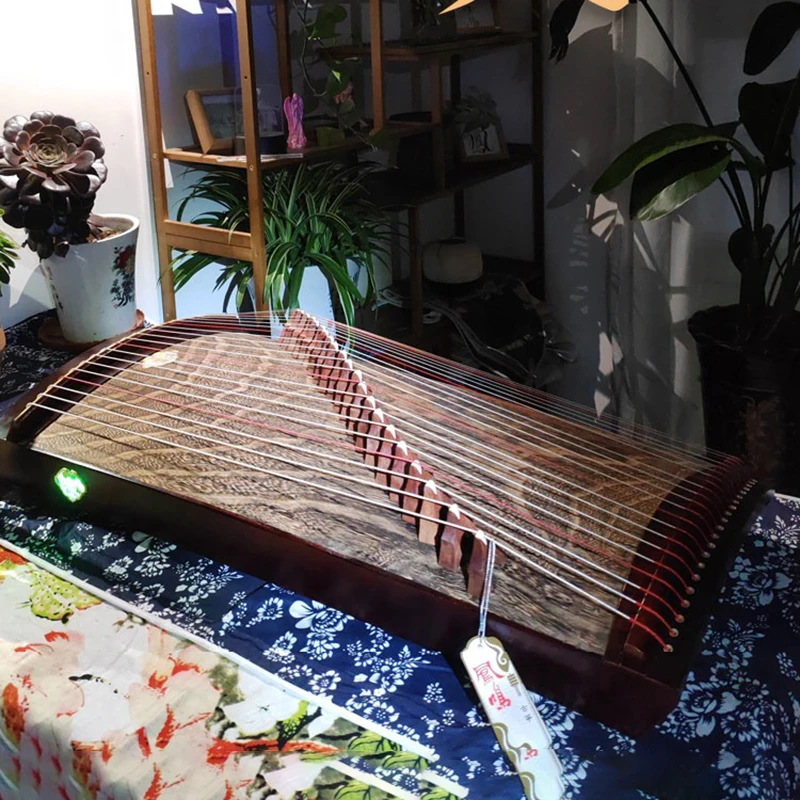 Chinese Guzheng Glow Bluetooth Speaker Guzheng Children Adults Practice Accompaniment Guzhengs Traditional Stringed Instruments