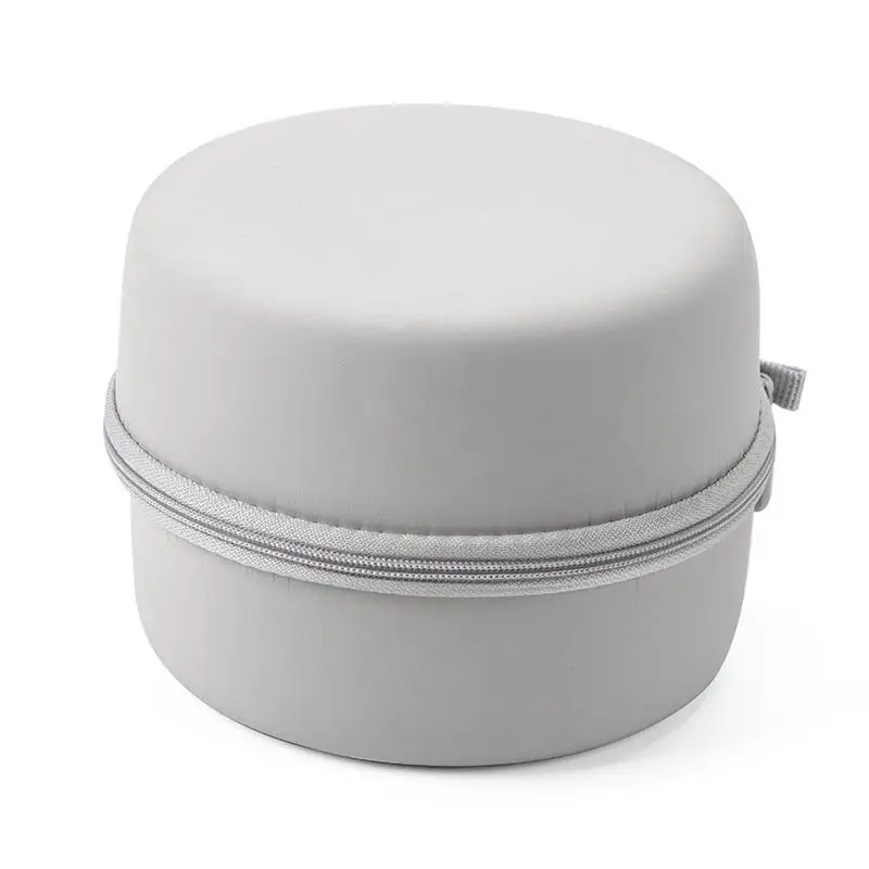 .Hot Sale-EVA U Type Neck Pillow Case Round Hard Storage Bag Noon Break Zipper Memory Foam Pillow Box Travel 2026