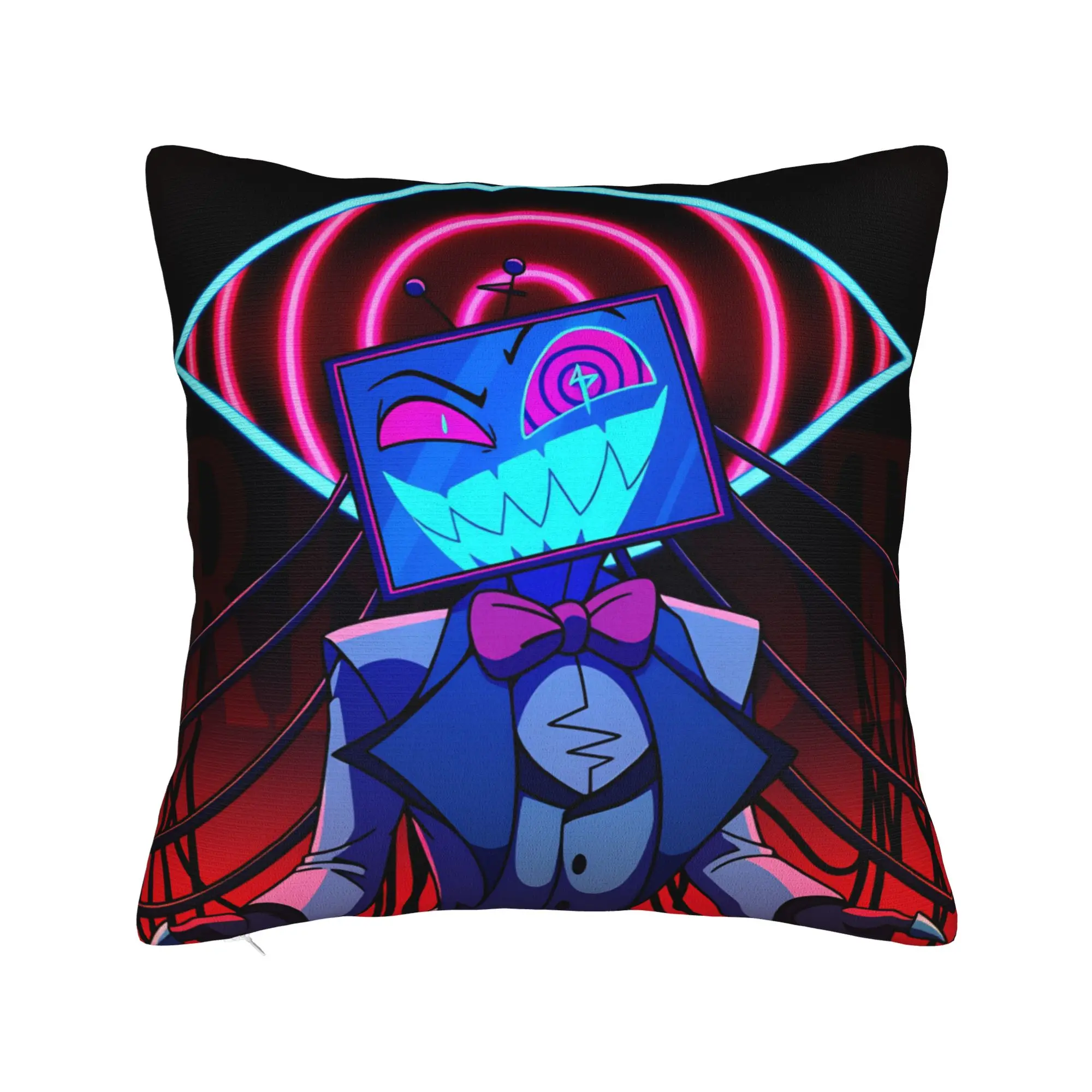 Funda de almohada Relax Alastor Vox (cómoda funda de almohada Hazbines Hotels para sala de estar silla fundas de almohada divertidas