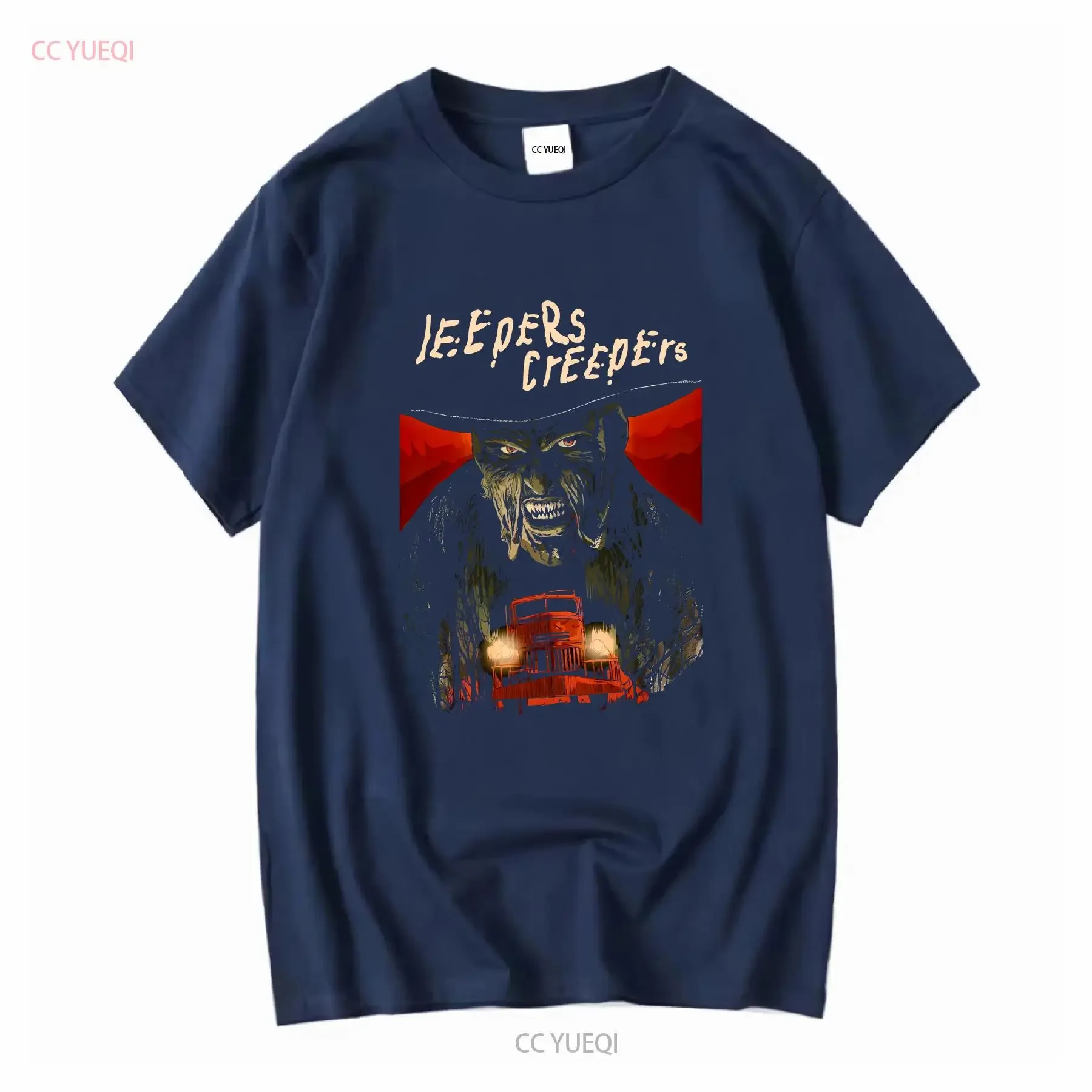 Jeepers Creepers Movie Horror T Shirt S 3XL long or short sleeves vintage Washed Casual Top For Everyday Wear graphic Slightly - view 4
