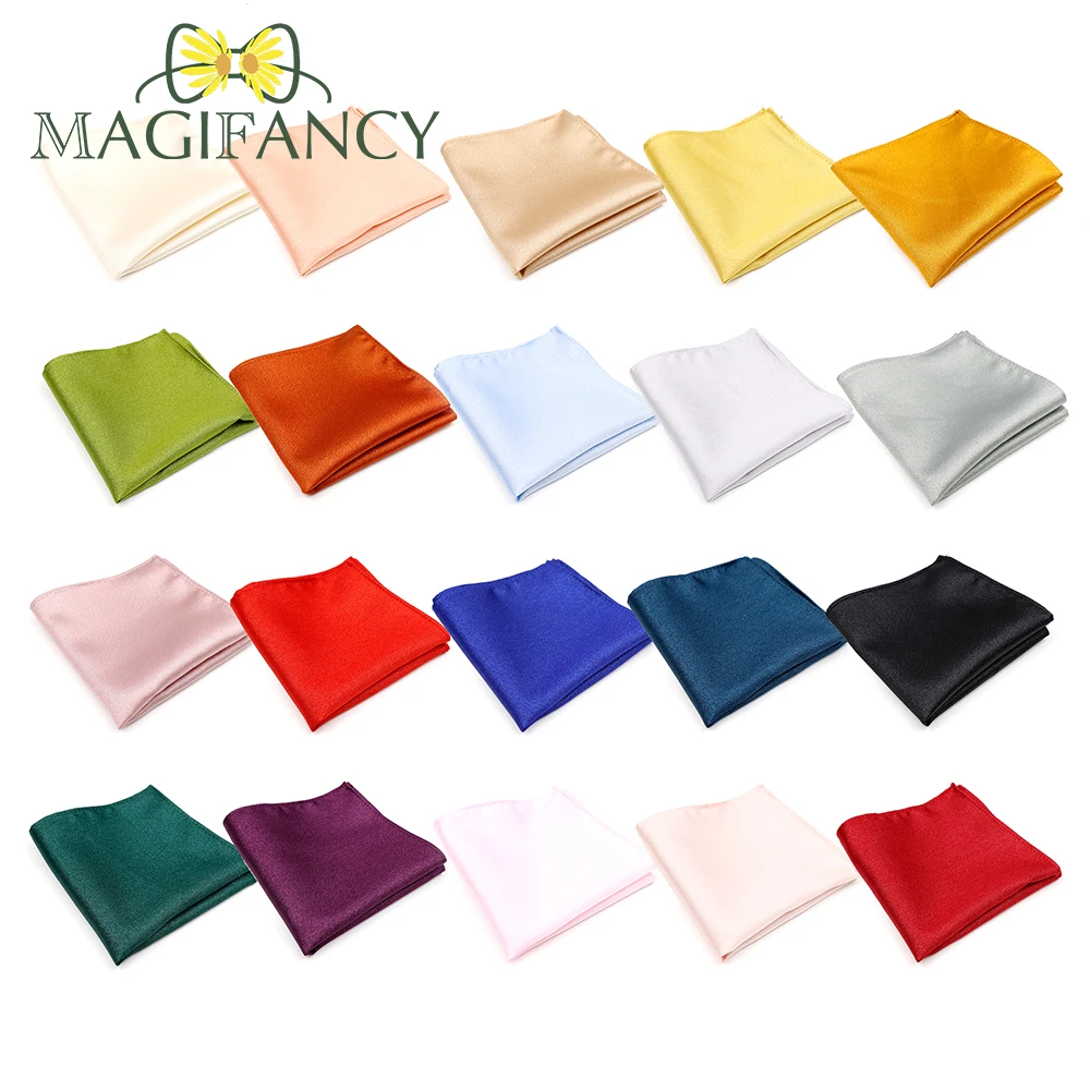 Nuovo colorato poliestere durevole lucido rosso blu fazzoletto accessorio evidenziazioni per uomo donna festa spettacolo accessorio regalo di nozze