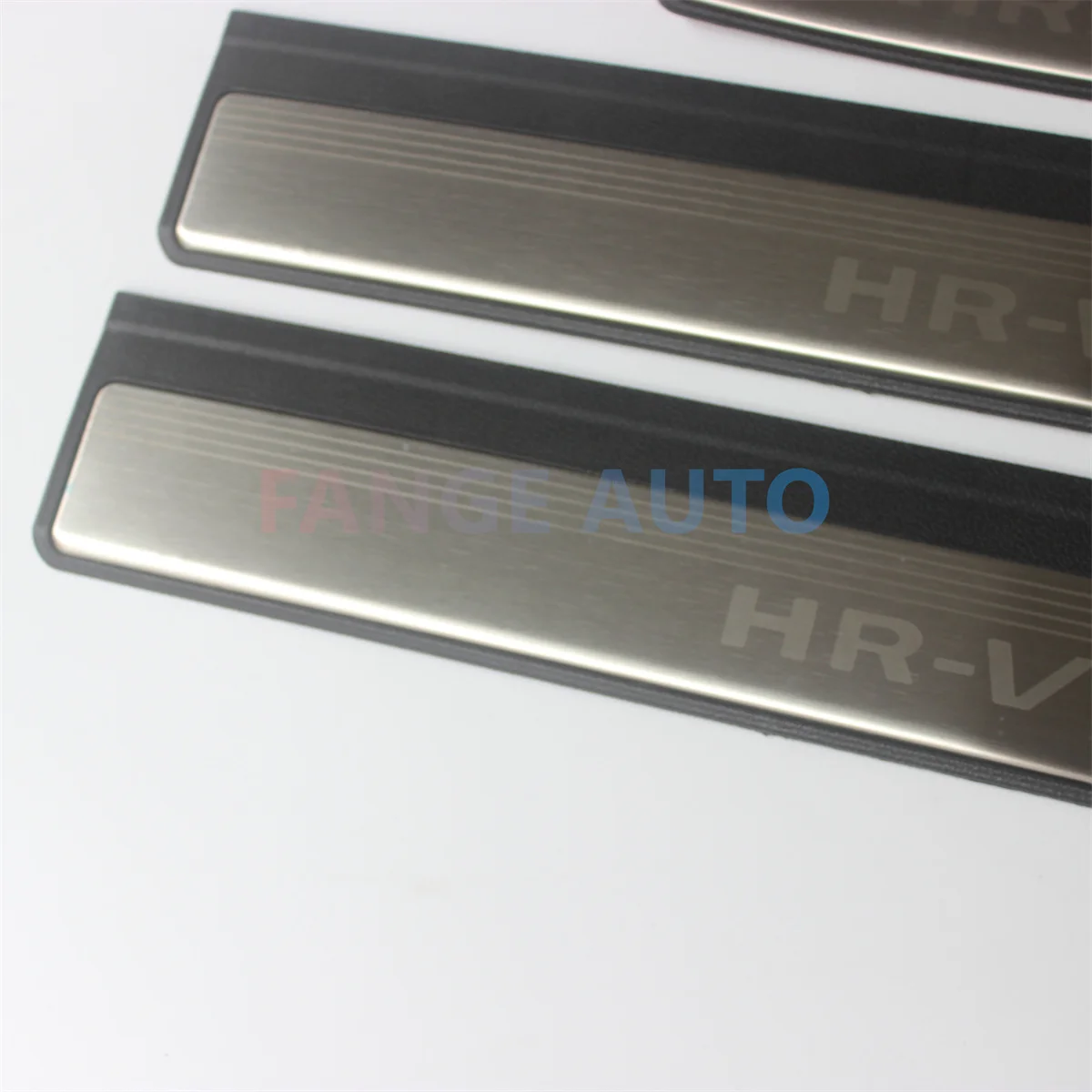 4PCS ABS Stainless Steel Door Sill Scuff Plate Auto Pedals Protector Cover For Honda HR-V HRV 2023 2024