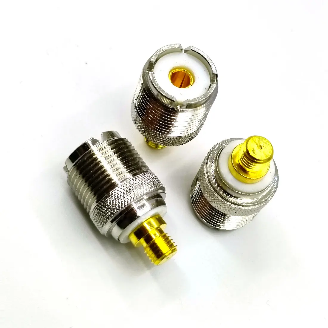 copper UHF Female To Motorola Flat Connector UHF SO-239 Female To MOTO Flat Test Head KENWOOD Antenna Socket ADAPTER