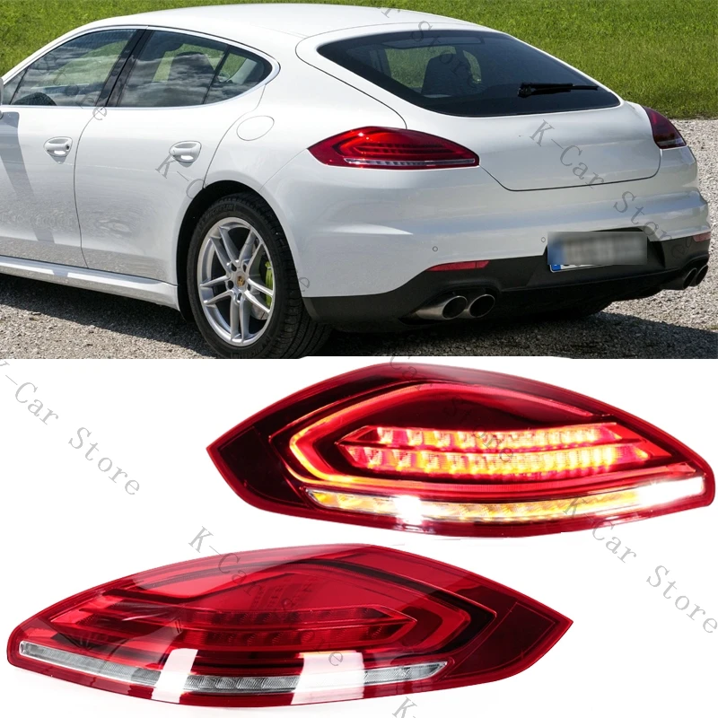 

For Porsche Panamera 970 2014-2016 LED Taillight ASsembly Brake Light Turn Signal Lamp Car Accessories 97063143102 97063143103