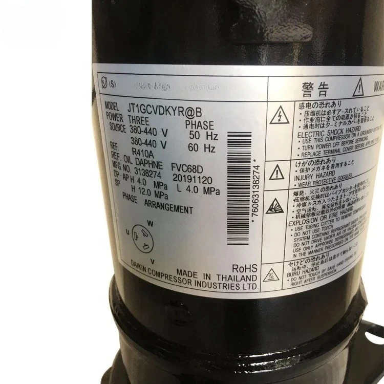 Kompresor Pendingin AC R410a JT1GCVDKYR@B