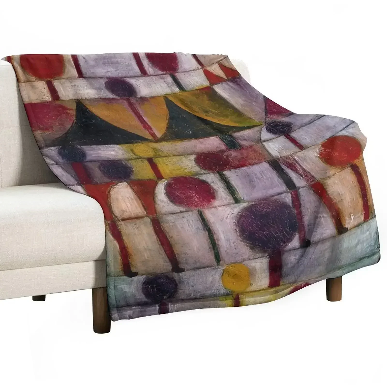 

Kamel (in rhythm. Baumlandschaft), Paul Klee Throw Blanket Weighted Luxury Thicken Blankets