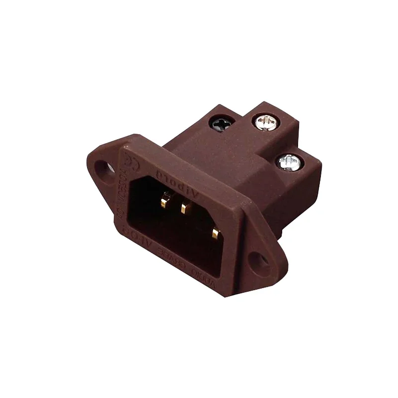 High Quality Viborg Inlet Power Plug Socket IEC Pure Copper Gold/Rhodium Plated Available VI06C AC 250V 15A Connectors