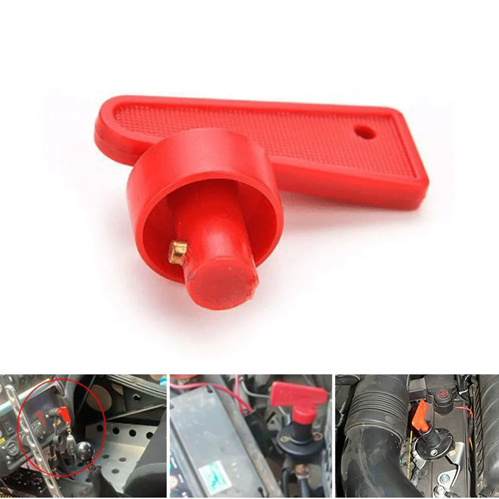 2pcs Plastic Keys Spare Key For Battery Isolator Switch Power Kill Cut Off Switch Car Van Boats Switch Spare Keys