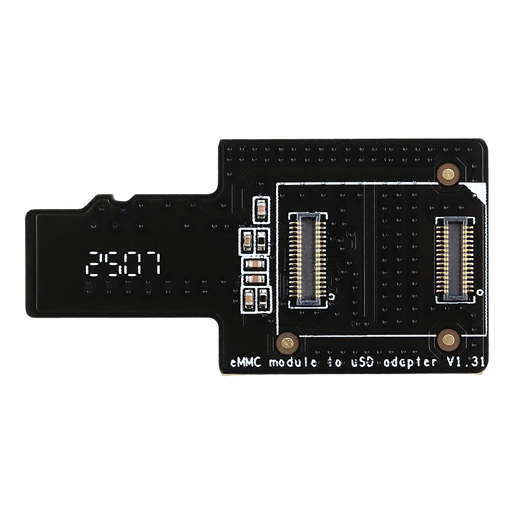 eMMC TF Card Burning Board for ROCK Pi 4 Adapter eMMC to uSD Board for Pine64Odroid USB Tool