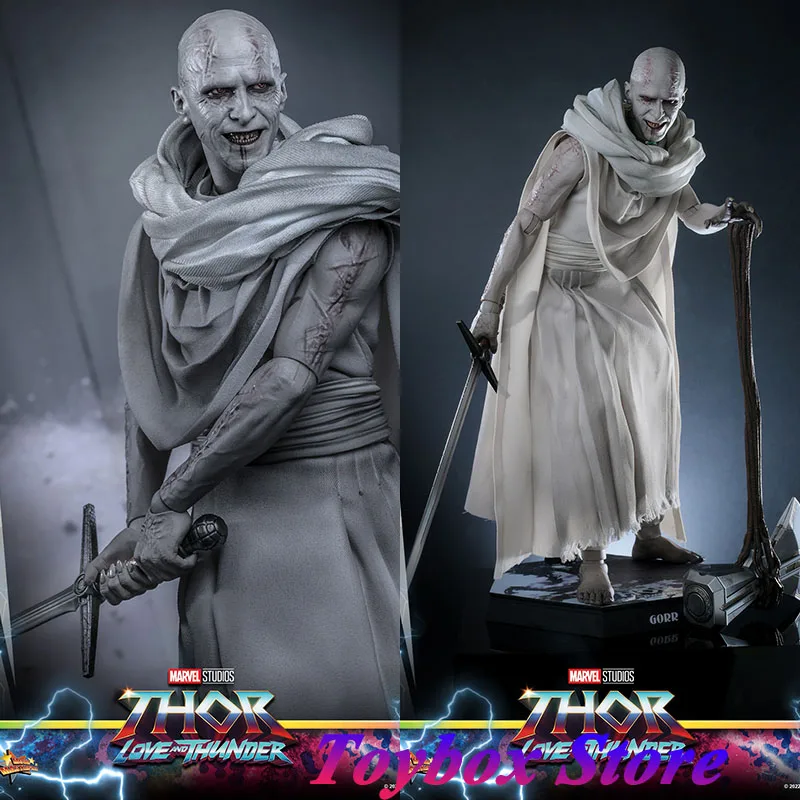 

HOTTOYS HT 1/6 MMS676 Collectible God Slayer Gorr Action Figure Thor Love and Thunder Marvel Movie Original 12" Full Set Model