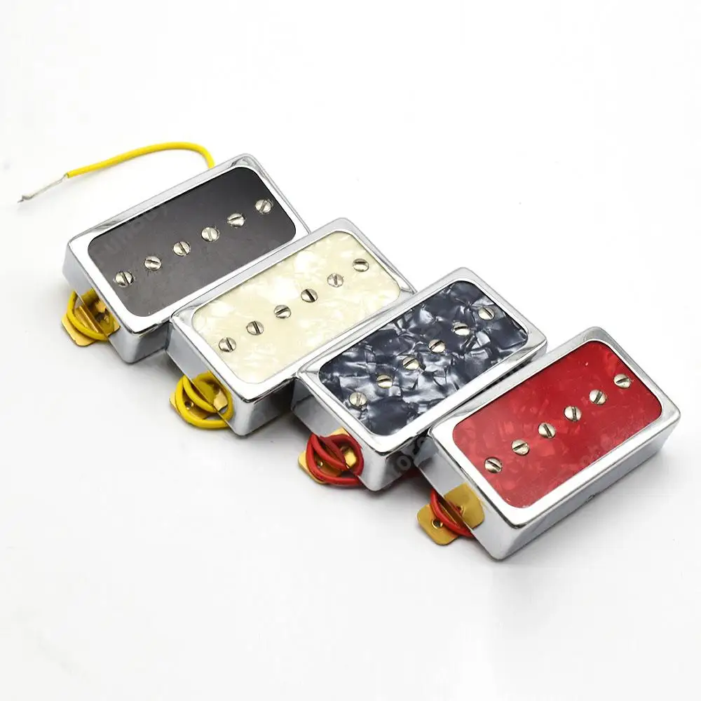 P90 Style Electric Guitar Pickup Humbucker Size Single Coil Pickup Neck Bridge Guitar Parts and Accessories