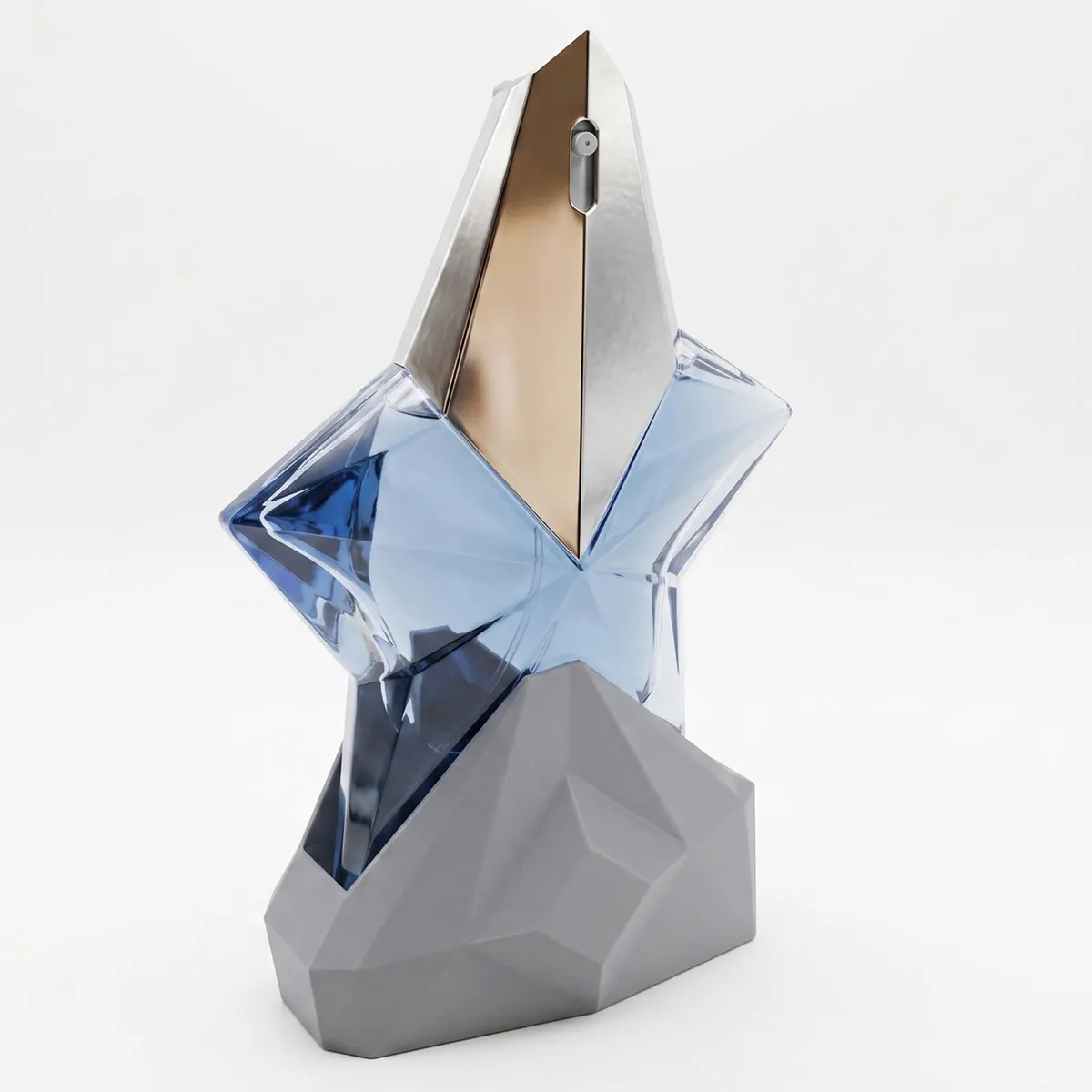 Display Stand Compatible with Mugler Star Perfume Bottles - Fits 25ml & 50ml Sizes, Fragrance Organizer, Star-Shaped Bottle Hold
