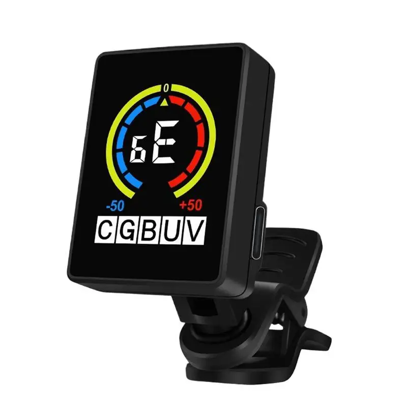 Guitar Tuner Precise Electronic Ukulele Tuner Guitar Tools Portable Music Tuning Accessories For Stage Practice Studio