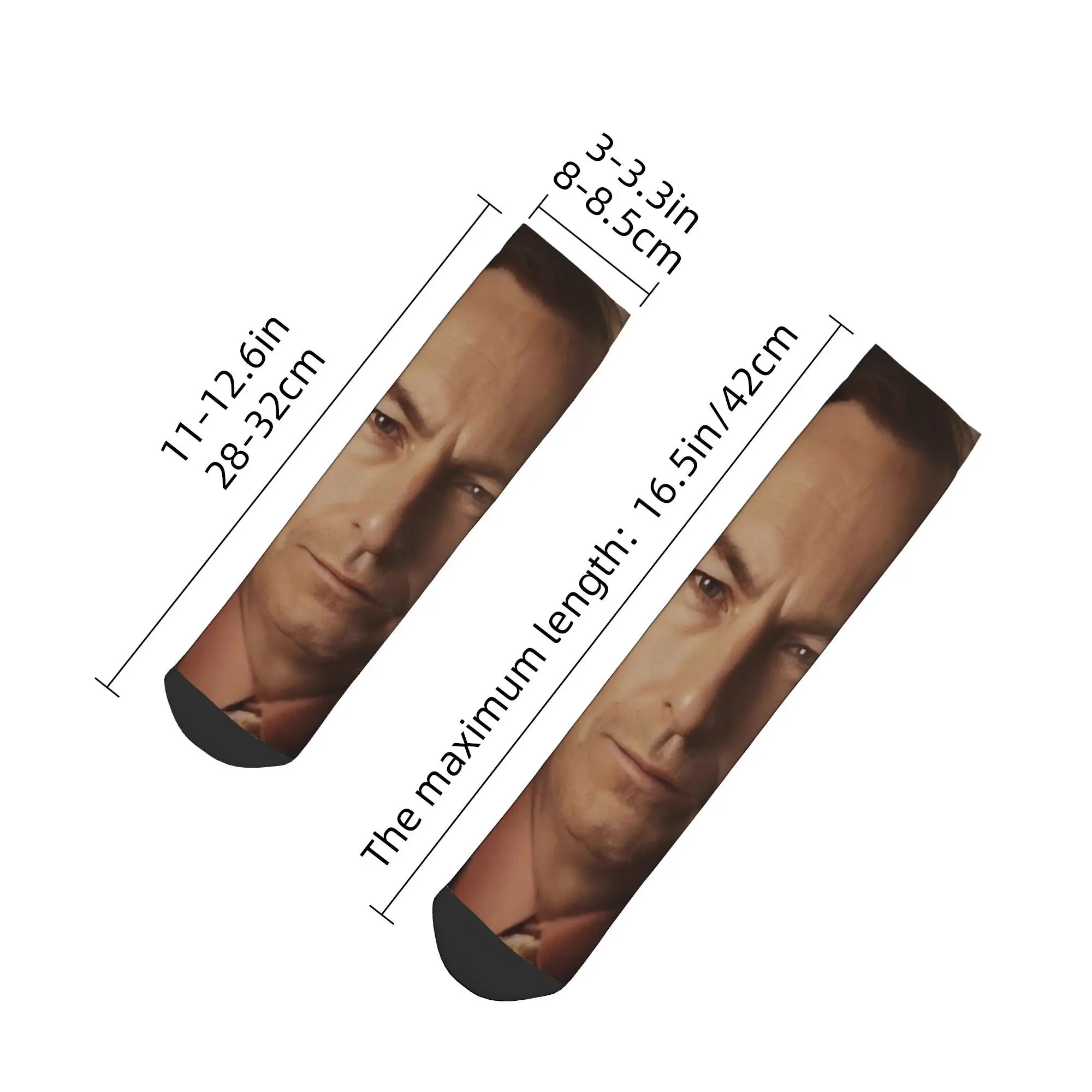 Calcetines 3D Saul Goodman Meme Harajuku medias súper suaves calcetines para todas las estaciones accesorios para regalos de hombre y mujer