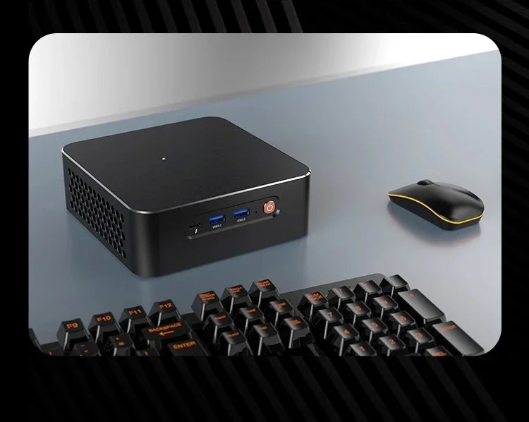 R9-8945HS mini host Win11 office 7840HS game mini computer 4K barebones M600