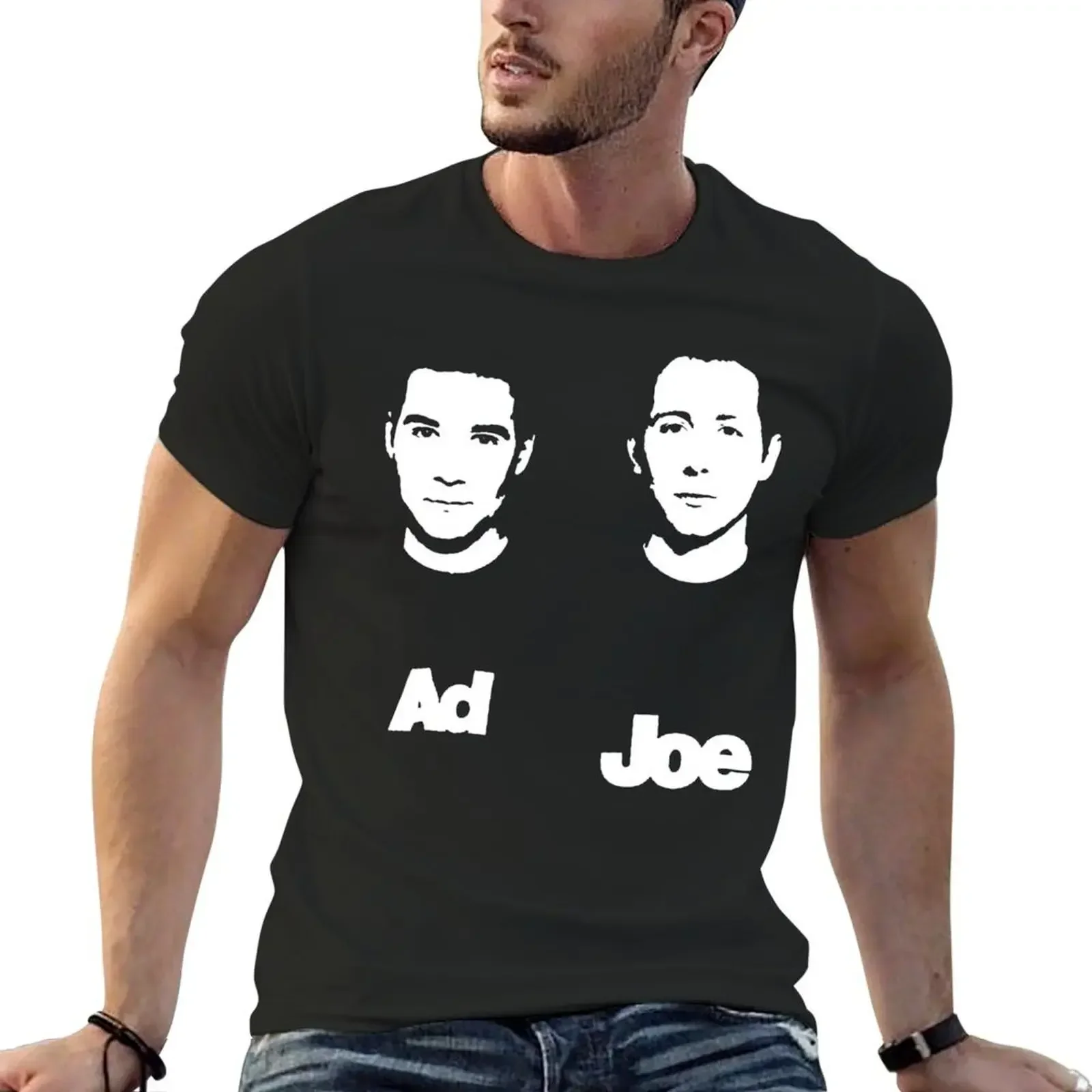 

Adam And Joe T-Shirt heavyweights oversized anime figures hippie clothes mens t shirts