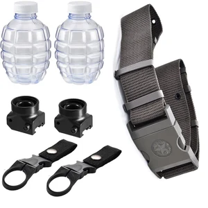 Kugelgelpistole Accessoires, Splat Orby -Waffenbefestigung, Splatter Blaster -Teile mit Flasche, Gelbällchenflasche, Lanyard und Gürtel 6 Hauptverkaufsorbis -Waffe - №6