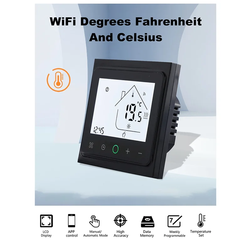 AA63 HOT 16A Tuya умный Wi-Fi термостат водяной электрический теплый пол с подогревом водяной газовый котел контроллер температуры для Alexa