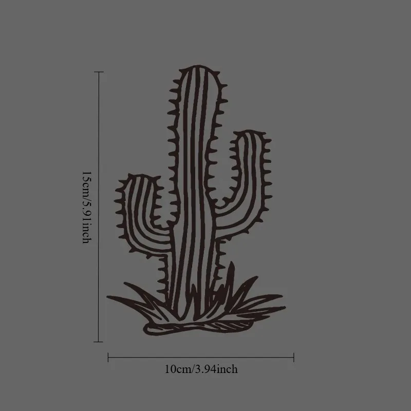 Adventure Nature Desert Cactus Creative Car Sticker,Waterproof for Motorcycle,Glass,Laptop Decor