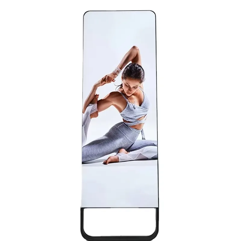 

Slim 43-inch smart LCD fitness mirror touch screen interactive fitness video