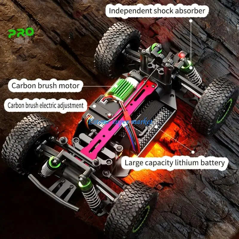 

090B Offroad Car Remote Control Vehicle Toy Electric Car Four Wheel Drive Crawler Truck Car Competitive Toy for Adult Kids