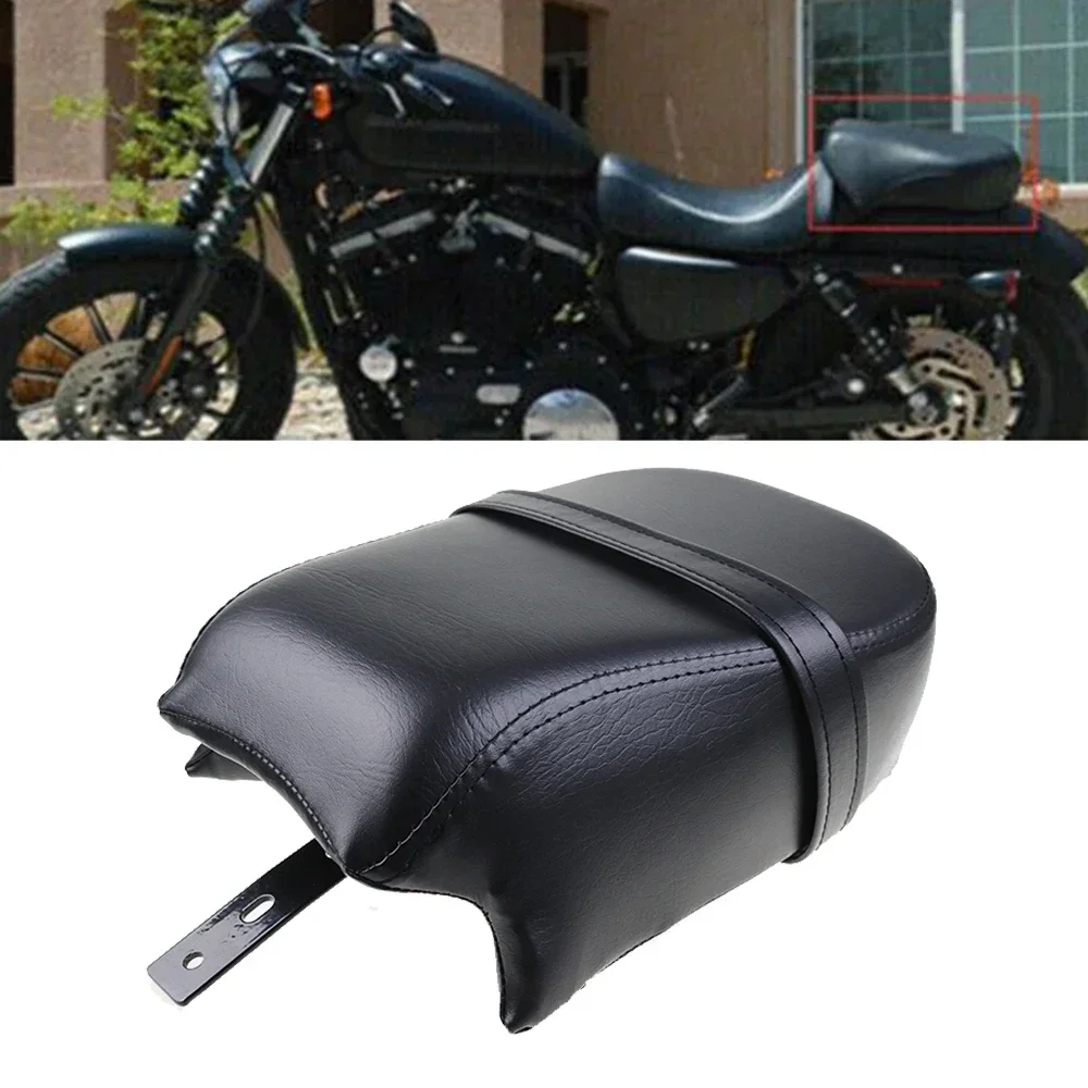 

Motorcycle Rear Pillion Passenger Pad Seat Cushion Fit For Harley Sportster XL 883 1200 XL883 XL1200 2014-2018 Accessories Black