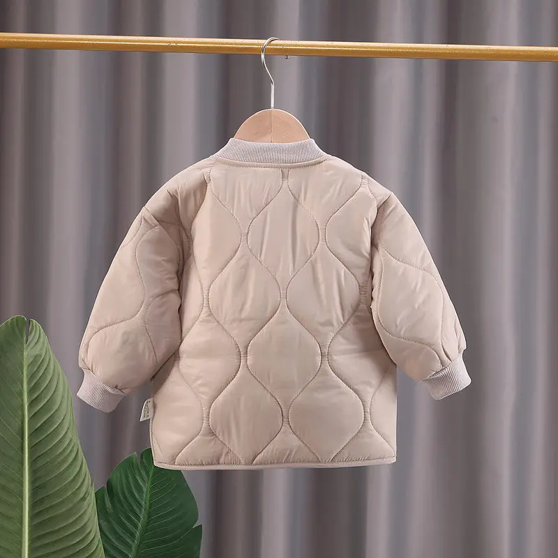 2022 NEW Children's Parkas Winter Jacket For Girl Boys Winter Top Coat Kids Warm Thick Velvet Hooded Kids Coats Causal Outerwear image 4