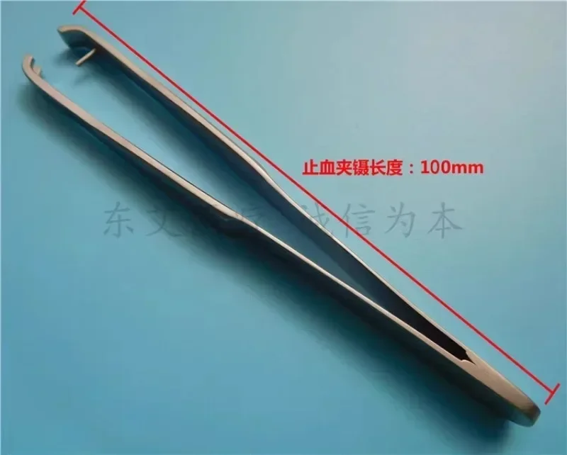 Microsurgery instruments, micro hemostatic forceps, assisted clamping forceps, hemostatic clip, 100 * 4 straight head