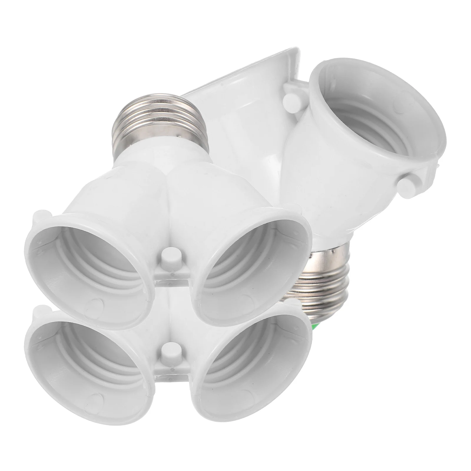 

3pcs E27 Lamp Base Adapter Splitter Socket Converter Light Bulb Holder Heat Resistant Compatible LED