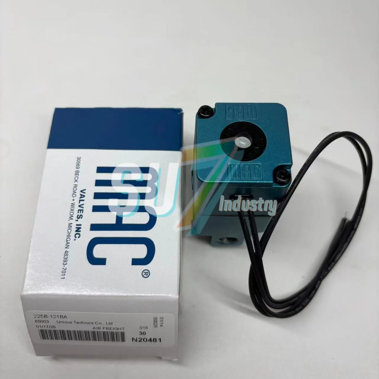 Novo em estoque válvula solenóide 225B-121BA 225B-121BAAA