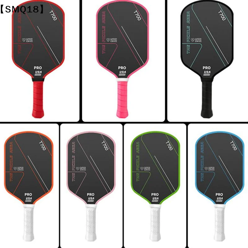 1Pc Pickleball Paddles + 2 Peakball Balls Carbon Fiber Lightweight Racquets Set Indoor And Outdoor Exercise For All Ages【SMQ】