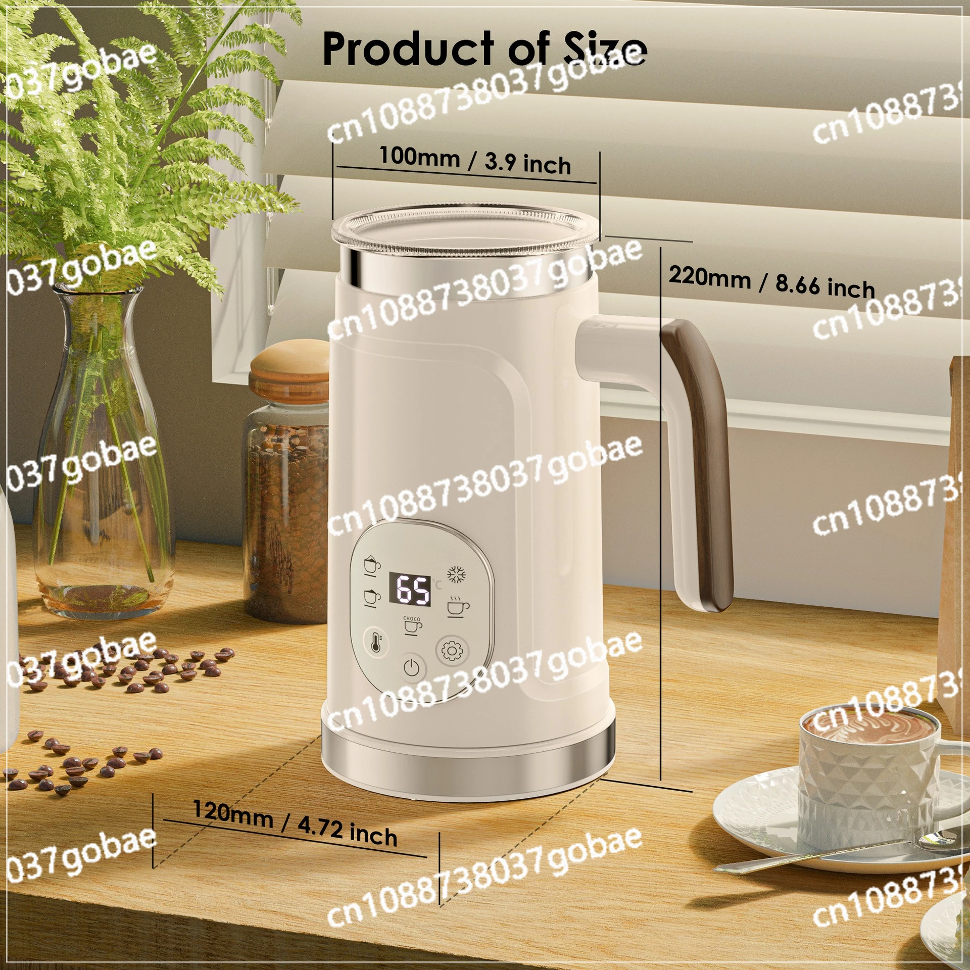 New electronic touch automatic milk foam machine coffee electric machine
