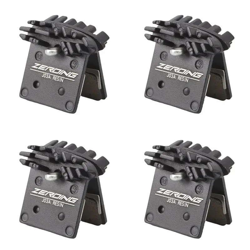 

ZEROING 4 пары MTB велосипеда J03A охлаждающий плавник из смолы Ice Tech велосипедные гидравлические дисковые тормозные колодки масляные суппорты-AA85
