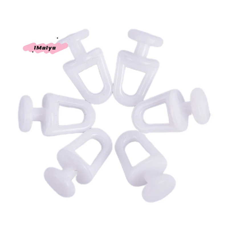 M-60Pcs Plastic Rail Curtain Conveyor Hook Rollers Home Curtains Hanger Drapery Tieback Hooks Curtain Accessories Track Slider