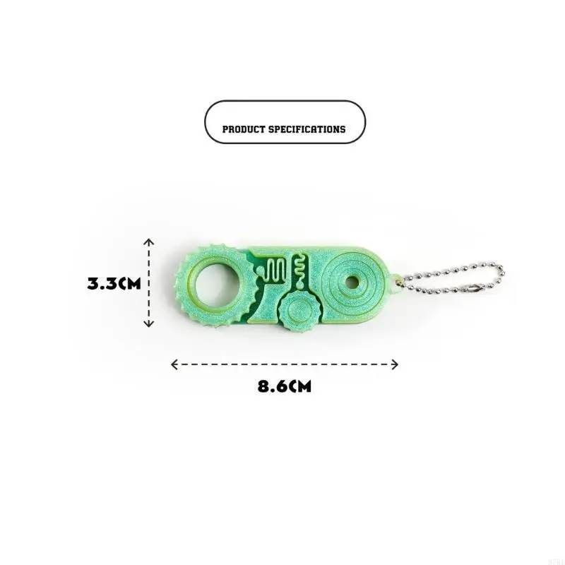 97Be Childrens Cognitive Development Toy mit rotierender Quetschbaubaugruppe
