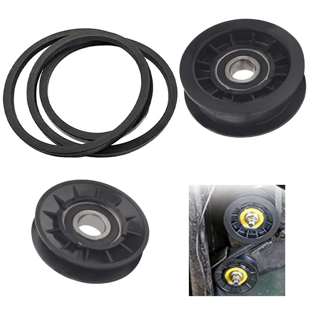 Imagem -04 - Polia Tensor Unidade Belt Kit Substituir Gx20006 Gx20286 Gx20287 1760097 Am103019 89 Belt Cortador de Grama Peças