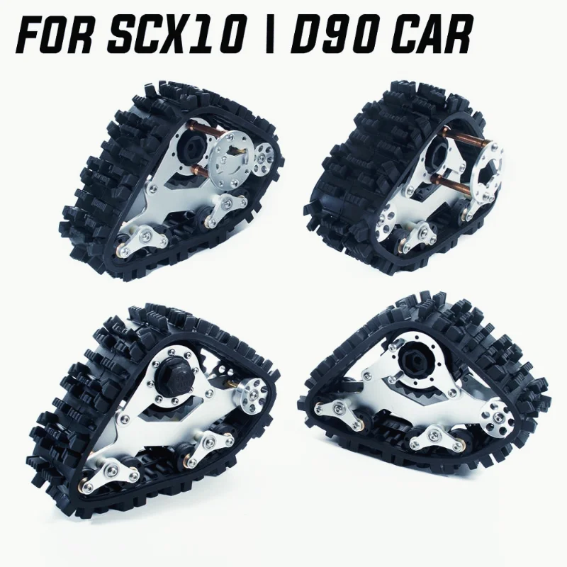 

All-terrain snow tires 1/10 RC Crawler Car SCX10 D90 Trassas TRX4 CAR crawler remote control car tire upgrade accessories