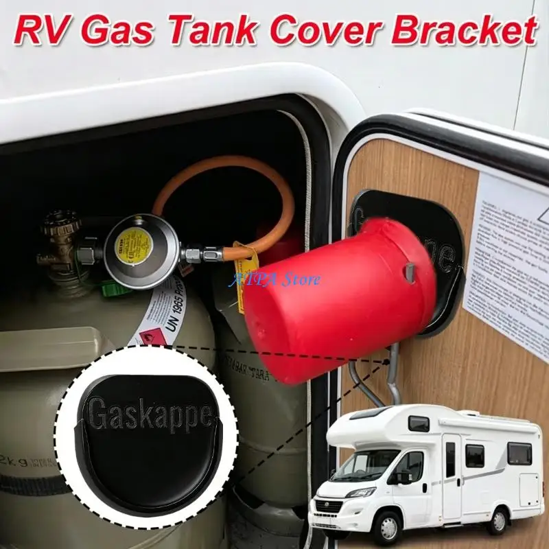 U13C Upgrades Vehicle Gas Bottle Cap Mount Accessory Fits Standard 5Kg & 11Kg Sizes