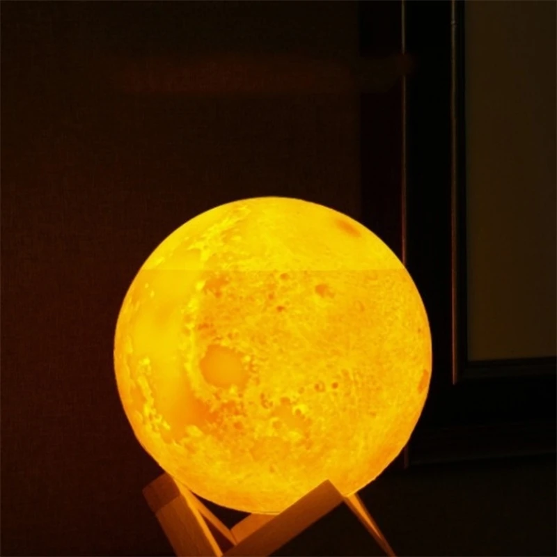 لطيف ملون القمر شكل مرطب بالموجات فوق الصوتية سطح المكتب ناشر رائحة العطر ضباب الرش في غرفة النوم غرفة معيشة فناء