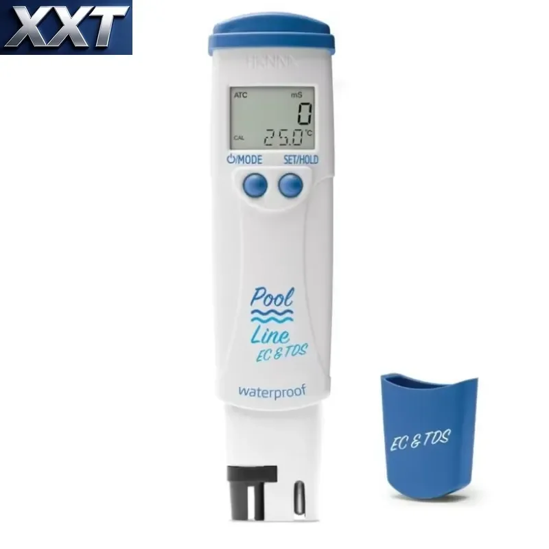 XXT Hanna HI983124 Ph Meter High Range Pool Line Ec/Tds Tester Measuring Analys…