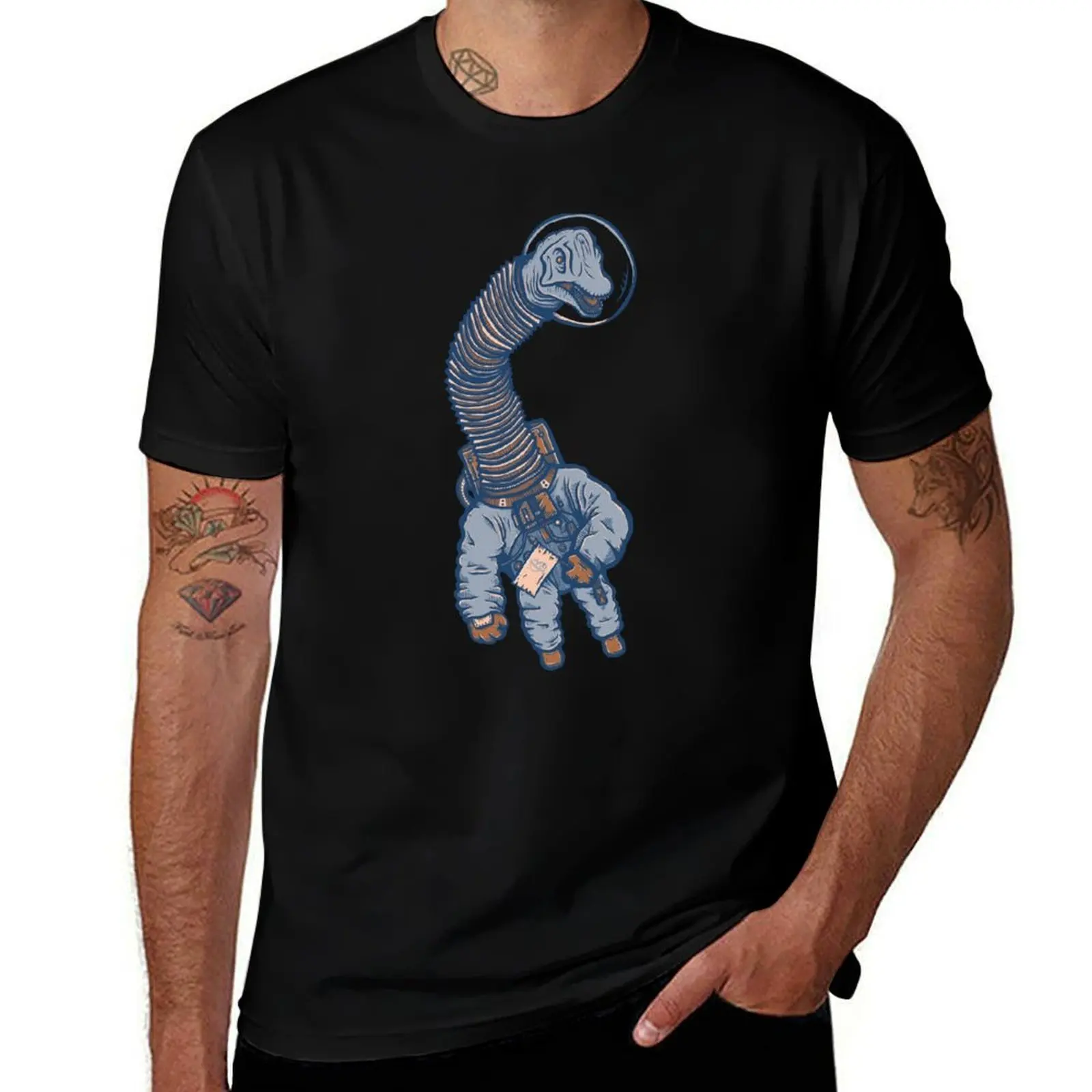 Astro Brachiosaurus T-Shirt Street Style Casual Tee Shirt