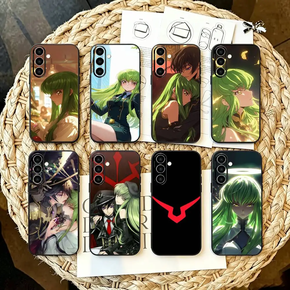 Anime C-Code Geass-s For Samsung Galaxy A55 A35 A15 A54 A24 4G A14 A53 A33 A23 5G A52s A42 A32 A71 A51 A21s A50 A30