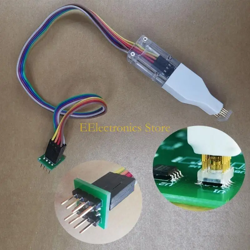 B03C Download Burn Write Probe Spring Needle Chip Burners Cable Download SOP8 Chip