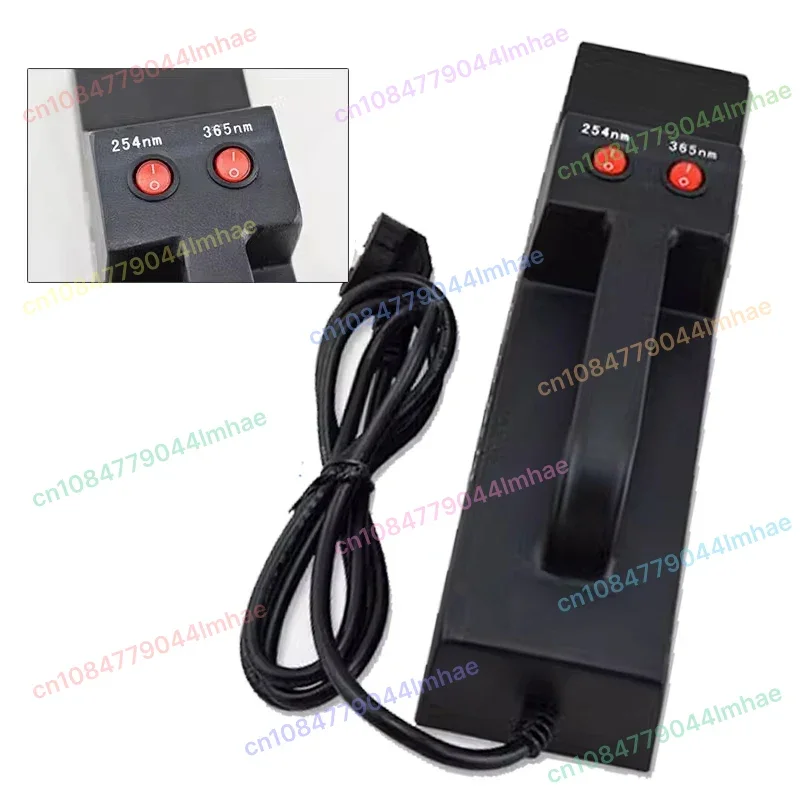 

WFH-204B Ручной ультрафиолетовый анализатор Портативная УФ-лампа Длина волны 365/254 нм Биология Научная исследование Лаборатория 6 Вт Тестер УФ-светового света