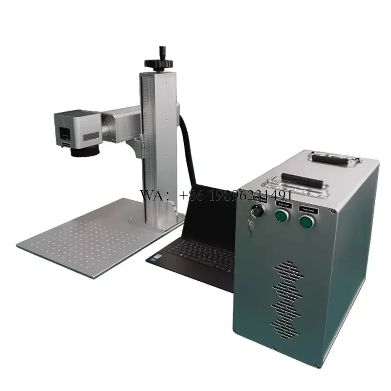 Wmwmnu for RAYCUS 20W 30W Fiber Engraving Metal Marking for Gold Silver Brass Copper Stainless Steel Aluminum