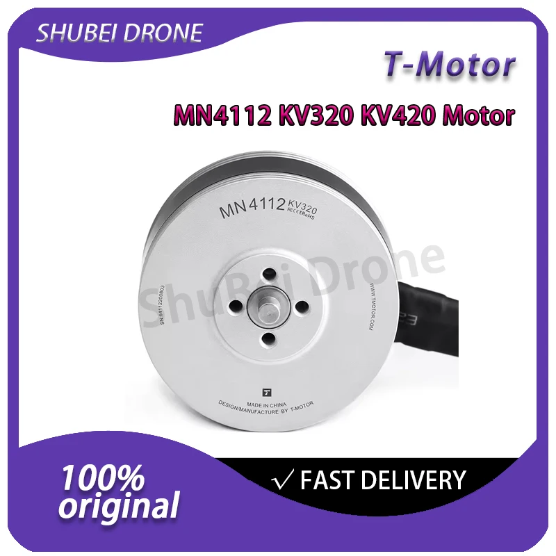 T-MOTOR MN4112 320KV 420KV Professional Brushless Motor for Long Endurance Photography Drone RC Multi-copter Aircraft Accessorie