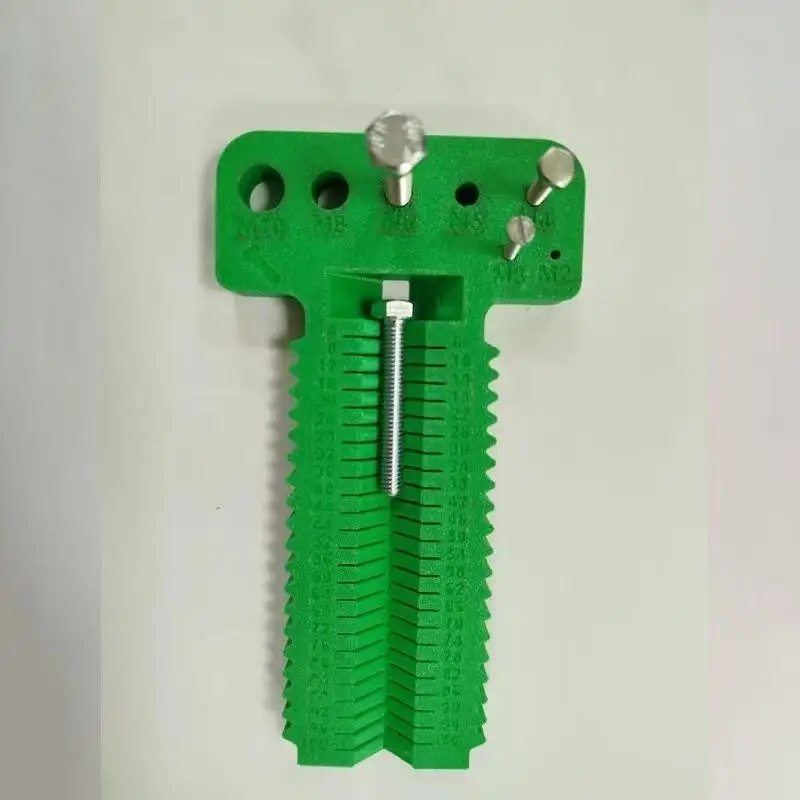 Schraubenmesswerkzeug, hohe Präzision, M2-M10, L4-100 mm, robustes Schraubengröße-Messgerät für den täglichen Gebrauch im Haushalt und zur Wartung. – Detail 6