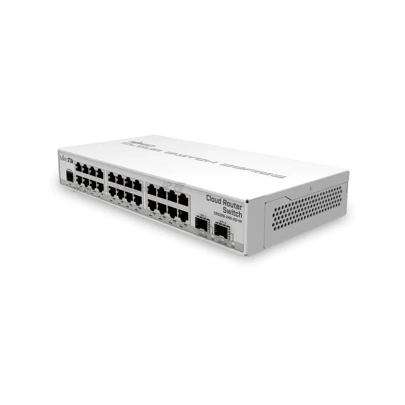 MikroTik Cloud Router Switches Dual-Boot Switch CRS326-24G-2S+IN 10 Gigabit port switch with 2 x SFP+ cages