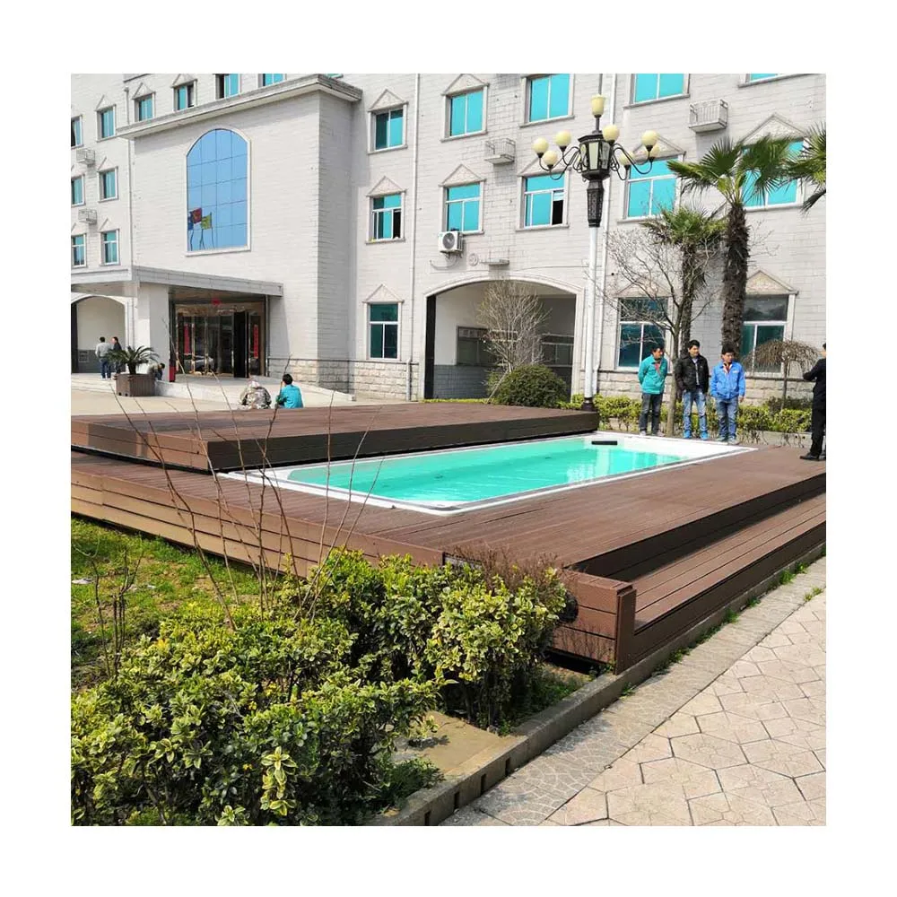 

Stainless Steel Material Pool Winter Cover Walk on Pool Covers Automated Pool Covers