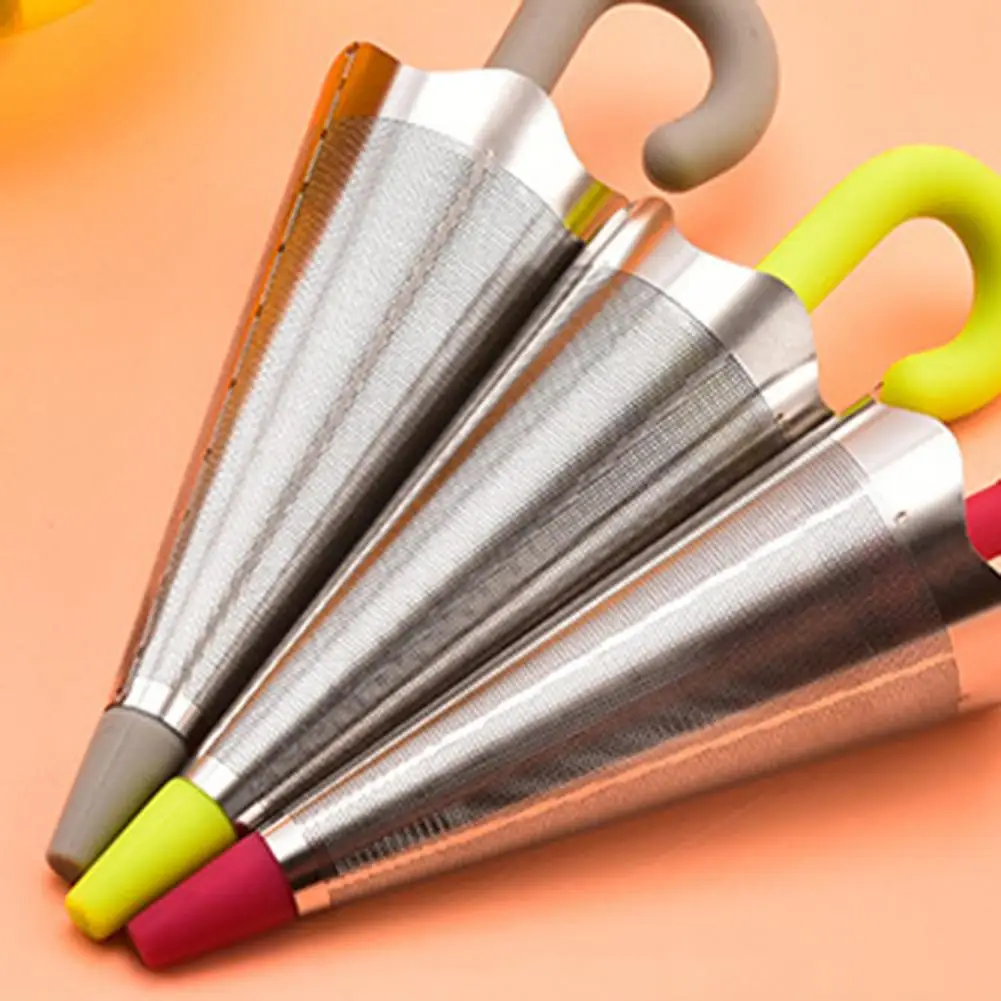 Stainless Steel Tea Filter Anti-corrosion Tea Infuser Tea Infuser Umbrella Shape Food Grade Stainless Steel Spice Strainer High